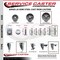 Service Caster 5 Inch Semi Steel Swivel 34 Inch Threaded Stem Caster Set with Total Lock Brake SCC-TSTTL20S514-SSS-34212-4 - alternate 4